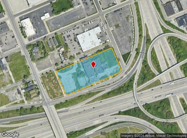  1333 Pine St, Detroit, MI Parcel Map