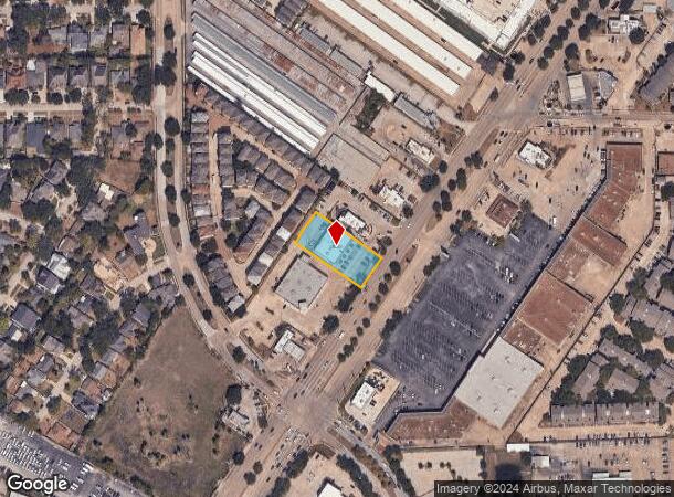  9540 Main St, Houston, TX Parcel Map