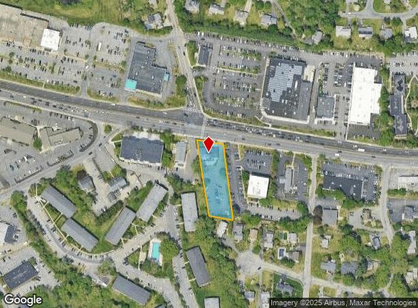 624 Worcester Rd, Framingham, MA Parcel Map