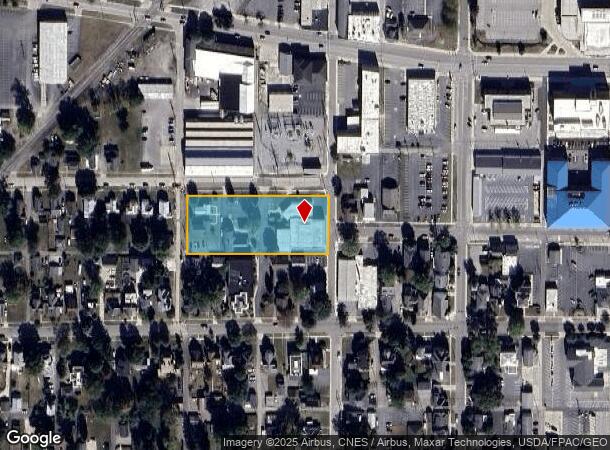 405 Putnam St, Findlay, OH Parcel Map