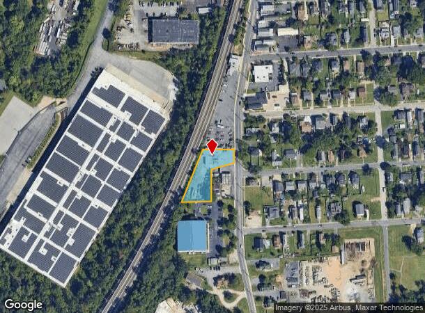  2808 Hammonds Ferry Rd, Halethorpe, MD Parcel Map