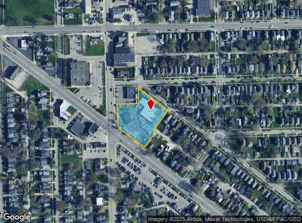  851 E Broadway St, Toledo, OH Parcel Map