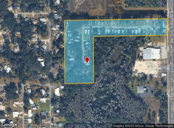  130 S Suncoast Blvd, Crystal River, FL Parcel Map