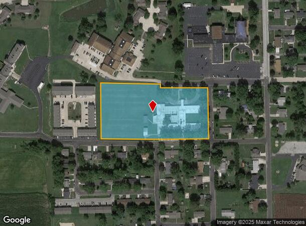  1450 26Th St, Highland, IL Parcel Map