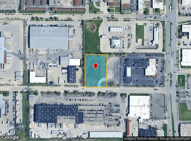 109 W Mitchell St, Milwaukee, WI Parcel Map