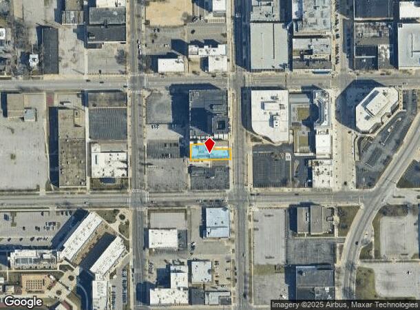  321 S Main St, South Bend, IN Parcel Map