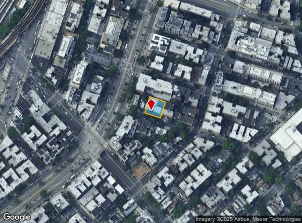  215 E 201St St, Bronx, NY Parcel Map
