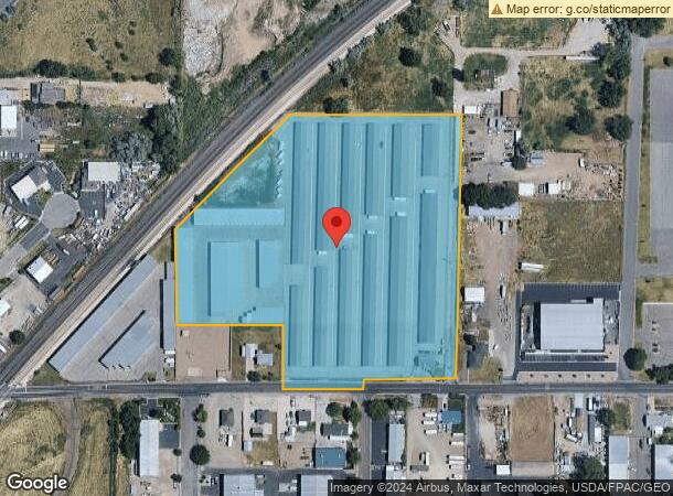  1518 W 3300 S, Ogden, UT Parcel Map