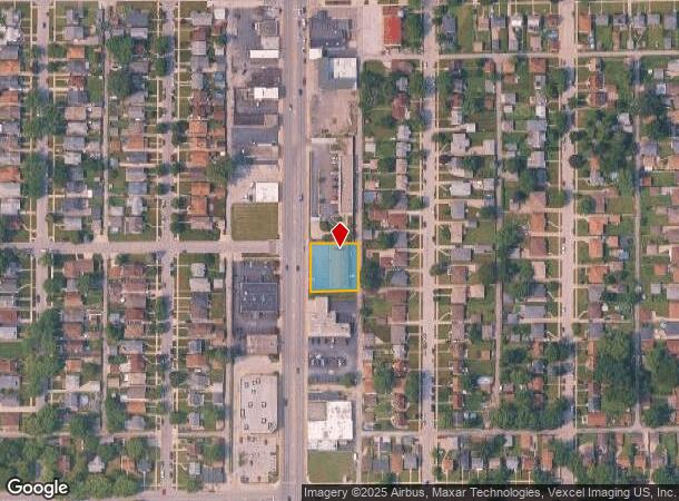  7201 Calumet Ave, Hammond, IN Parcel Map