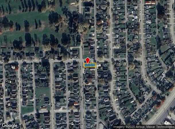 1222 Dallas Ave, Natrona Heights, PA Parcel Map