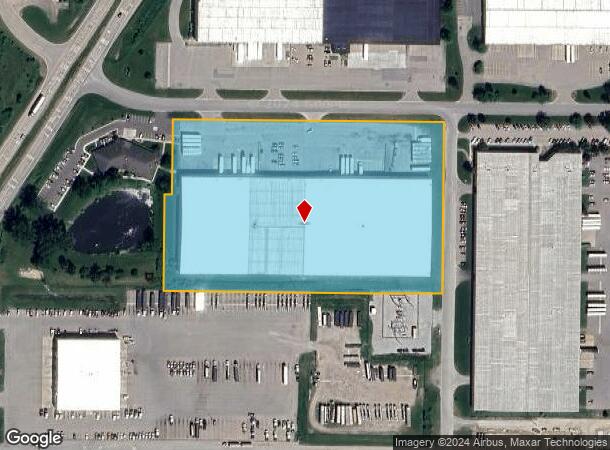  8250 Logistics Dr, Zeeland, MI Parcel Map