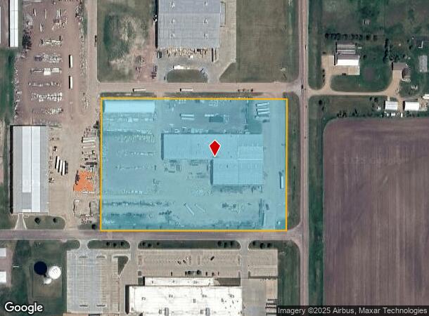  415 Industrial Rd, Lennox, SD Parcel Map