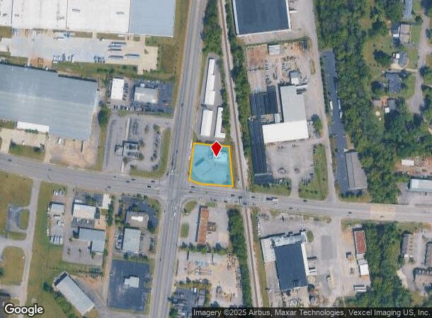  1251 S Church St, Murfreesboro, TN Parcel Map