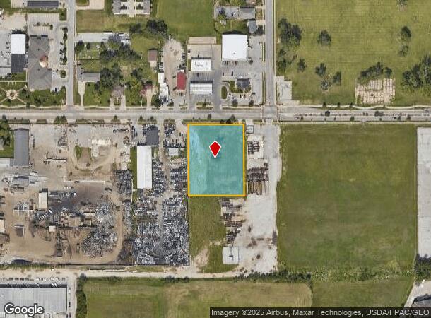 1215 Locust St, Carter Lake, IA Parcel Map
