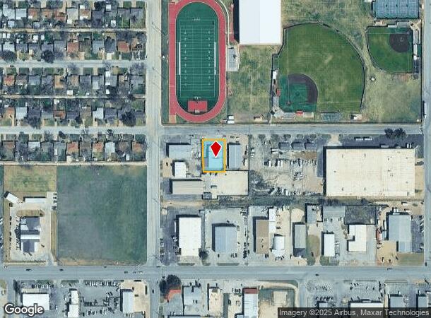  2249 S 41St St, Abilene, TX Parcel Map