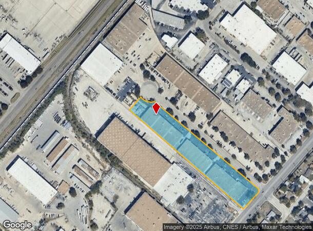  2406 Brockton St, San Antonio, TX Parcel Map