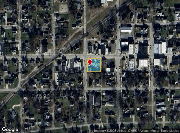  353 W State St, Albany, IN Parcel Map