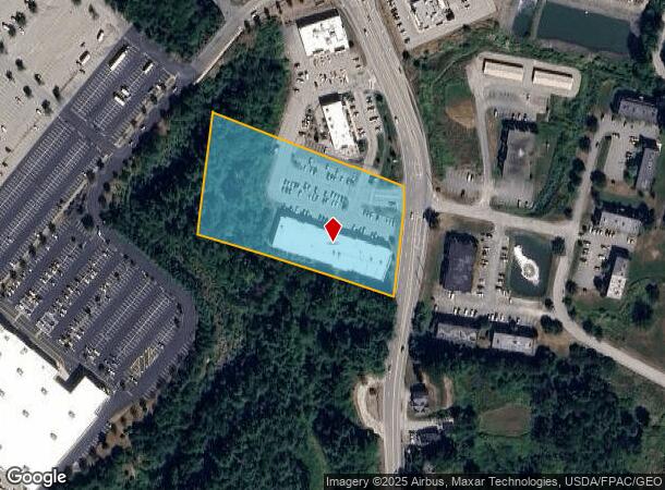 600 Turner St, Auburn, ME Parcel Map