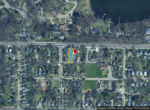  2419 Parkview Ave, Kalamazoo, MI Parcel Map
