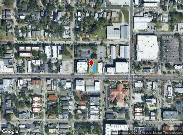  1723 W Kennedy Blvd, Tampa, FL Parcel Map