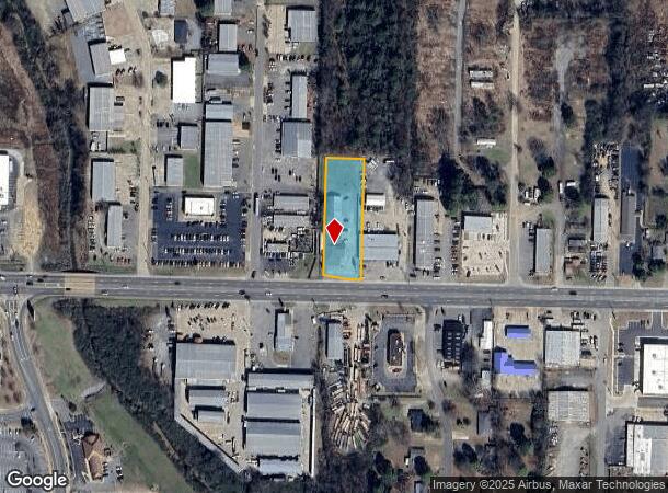 1320 E Oak St, Conway, AR Parcel Map
