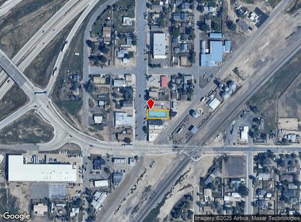 630 Cedar St, Hudson, CO Parcel Map