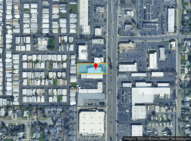 6679 N Blackstone Ave, Fresno, CA Parcel Map