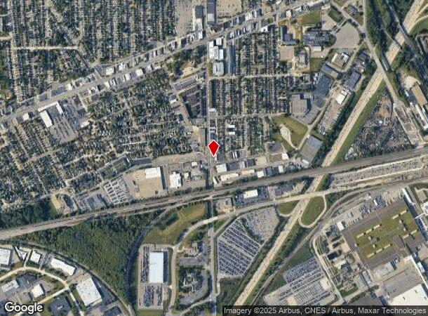 4006 Schaefer Rd, Dearborn, MI Parcel Map