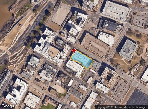 266 S Front St, Memphis, TN Parcel Map