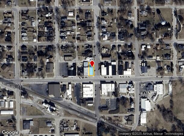 101 N Broadway St, Mentone, IN Parcel Map