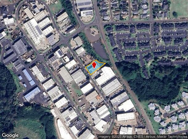 1566 Haleukana St, Lihue, HI Parcel Map
