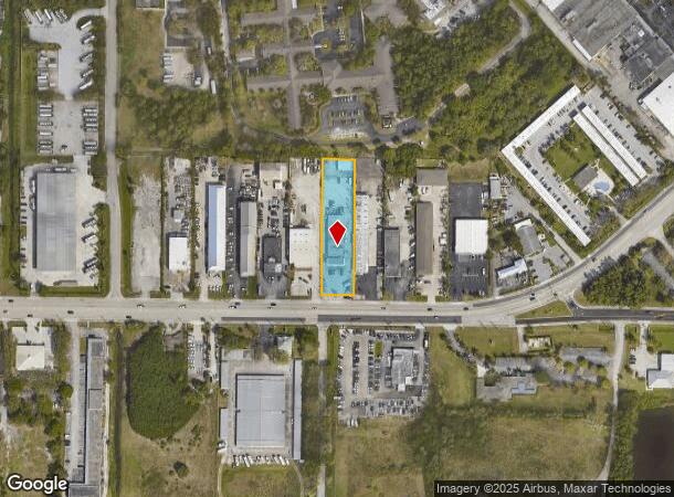  825 Se Monterey Rd, Stuart, FL Parcel Map