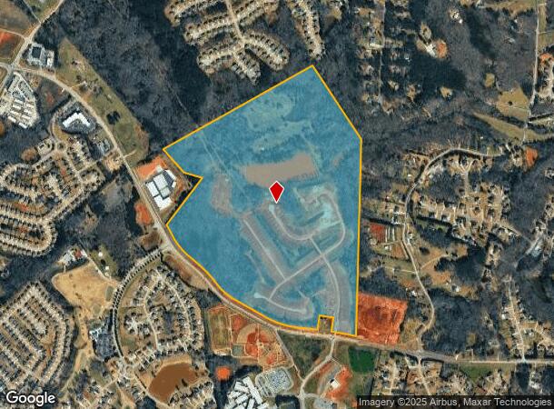 Highway 124 W, Hoschton, GA Parcel Map