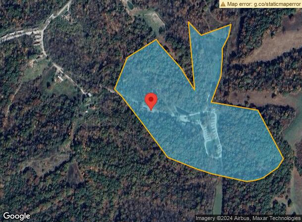  595 Campground Rd, Corinth, KY Parcel Map