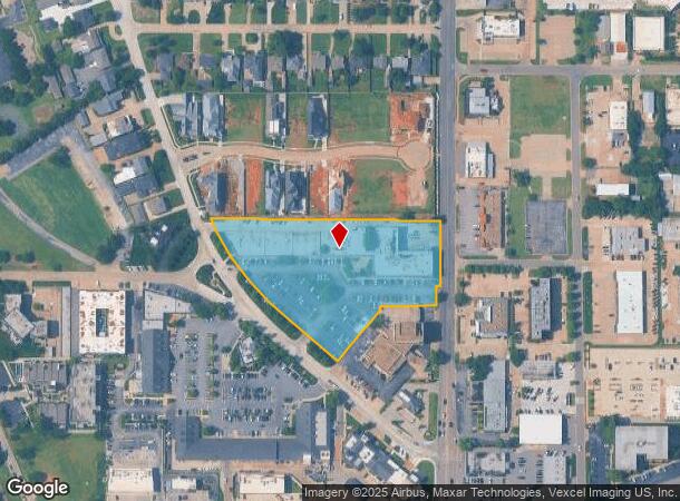 6482 Avondale Dr, Nichols Hills, OK Parcel Map