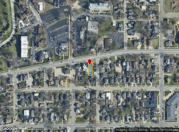  607 Lincolnway W, Mishawaka, IN Parcel Map