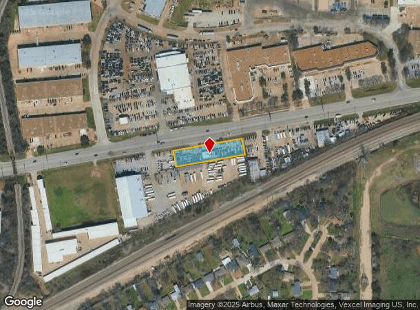 1924 E Division St, Arlington, TX Parcel Map