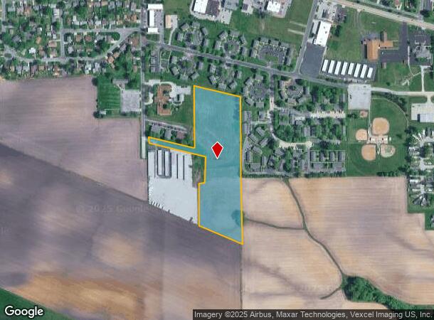 821 S Prairie St, Bethalto, IL Parcel Map