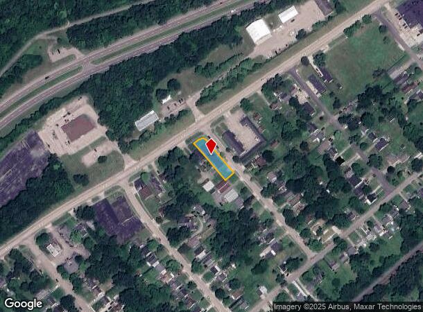  2324 Longfellow St, Middletown, OH Parcel Map