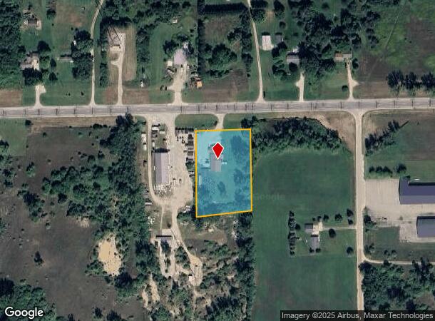  1220 E Sanilac Rd, Caro, MI Parcel Map