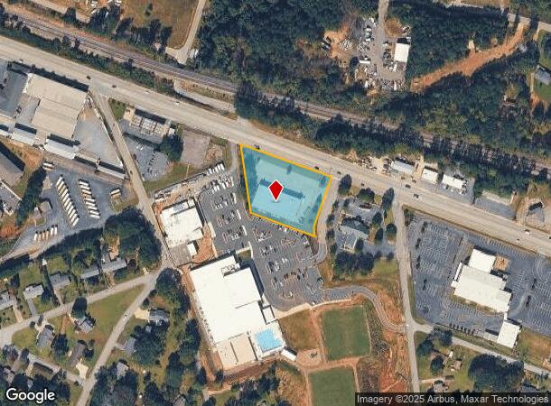 1520 E Main St, Easley, SC Parcel Map