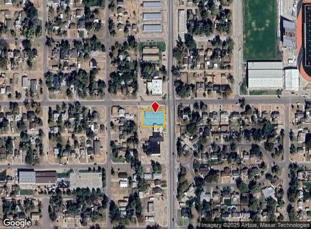  1823 Washington St, Great Bend, KS Parcel Map