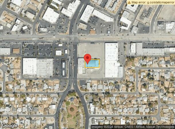  1208 E Charleston Blvd, Las Vegas, NV Parcel Map