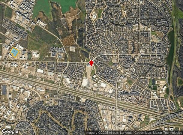  8950 Cypress Waters Blvd, Irving, TX Parcel Map