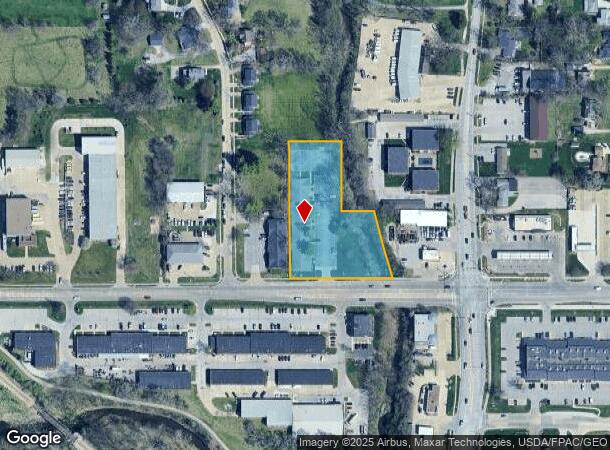  7405 University Ave, Clive, IA Parcel Map