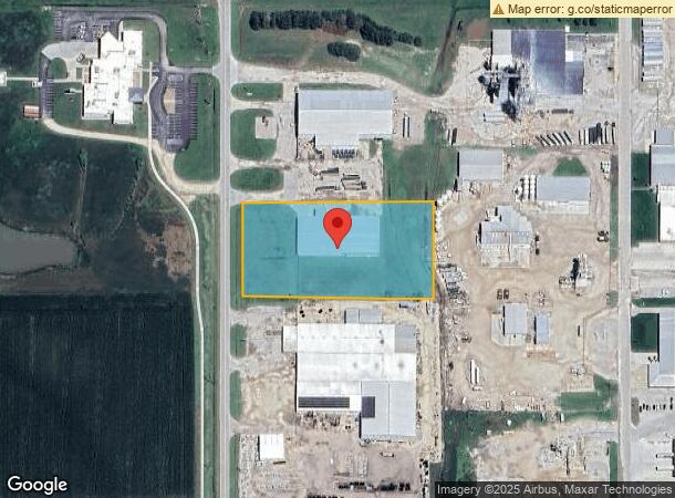  120 Industrial Rd, Hillsboro, KS Parcel Map