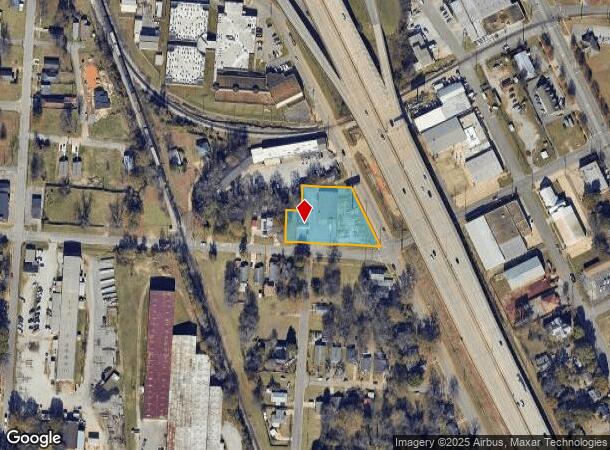  2624 18Th St, Tuscaloosa, AL Parcel Map