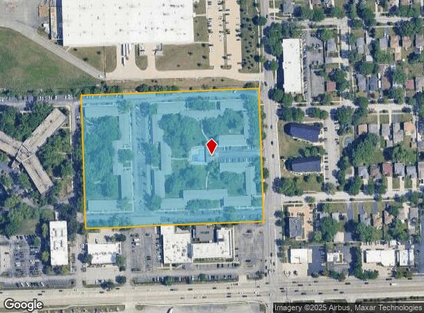 1250 Old Bond Ct, Glen Ellyn, IL Parcel Map