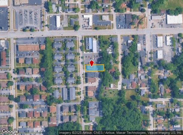  14743 Kenton Ave, Midlothian, IL Parcel Map