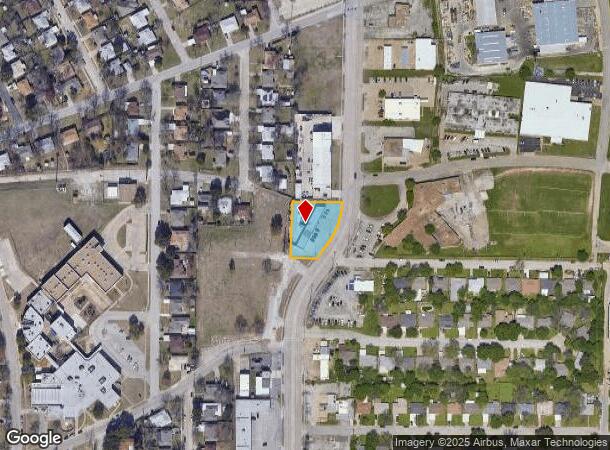  700 S Cherry Ln, Fort Worth, TX Parcel Map